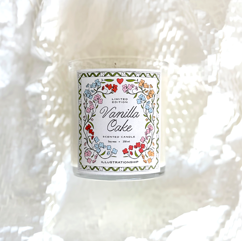 Vanilla Cake Candle