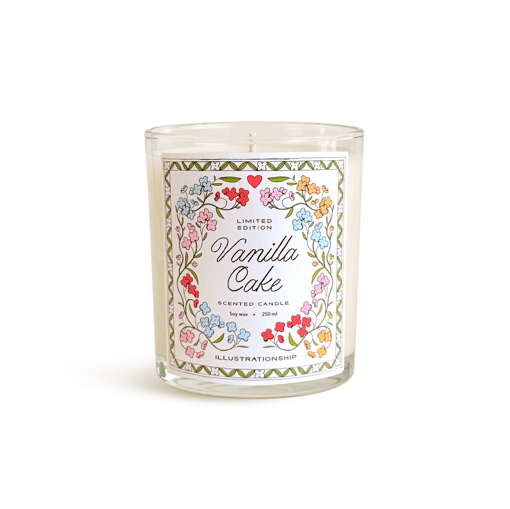Vanilla Cake Candle